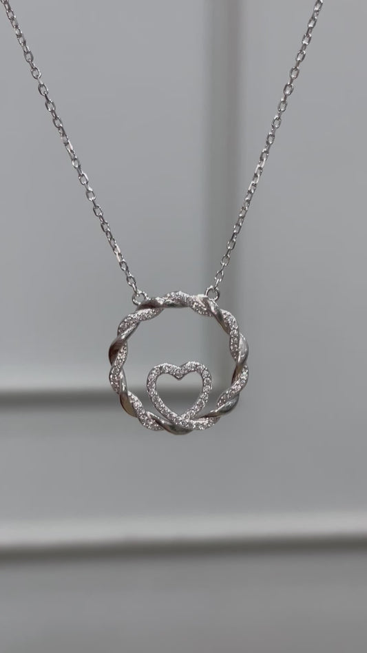 Collier Coeur En argent 925